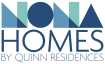 A graphic advertising homes by Quinn Residences.
